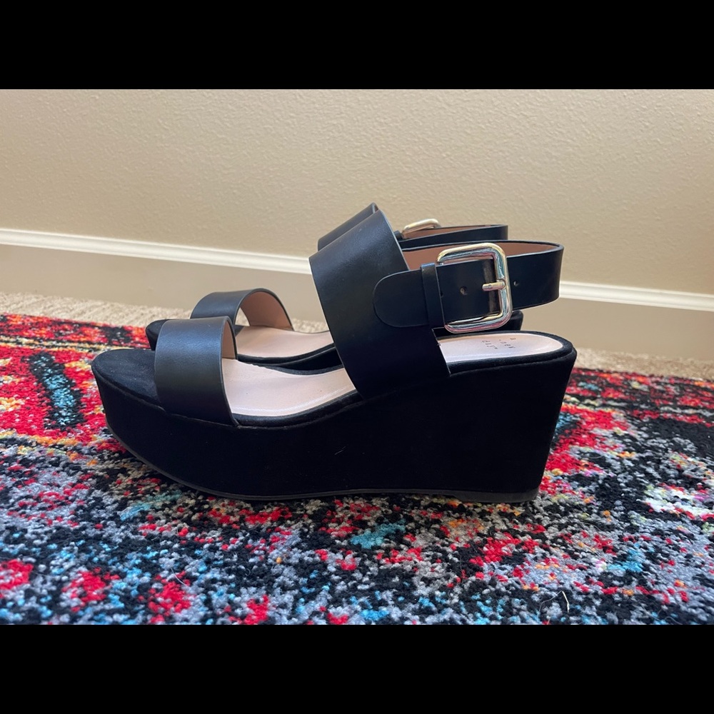 Black Platform Sandals